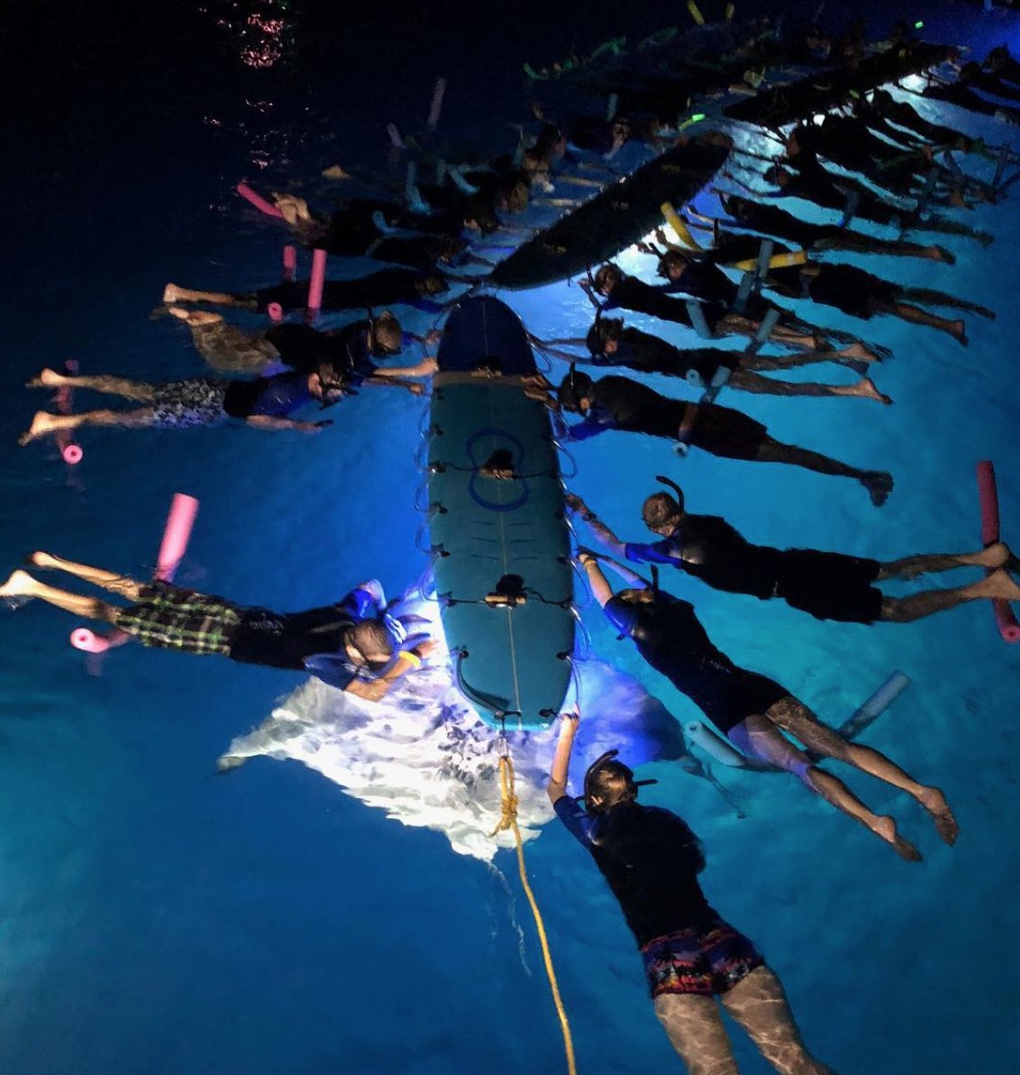 _davewiff's tweet image. Day 10:  3 hour drive to the other side of the Big Island (Hilo to Kona). Spent the night out in the Pacific Ocean off the coast snorkeling with some enormous Manta Rays - supposedly the only place in the world you can do this. So cool.