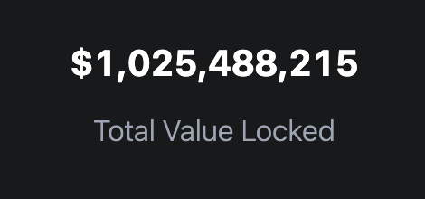 CryptoRingsNFT's tweet photo. More than $1 billion in total value locked on @MaiarExchange, less than 24 hours after launch! 

Feels unprecedented. Is this a record? https://t.co/rLNfm0BGTx