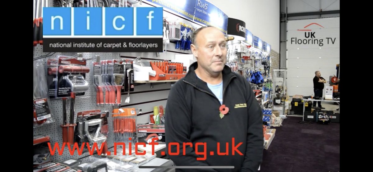 Steve Rasal from RWS Carpet Fitters Supplies talks about his new flooring tool showroom and his online order system, and donates tools to give away.

<a href="/Steve326/">Carpetfittersshop</a> <a href="/RobertsUKltd/">Roberts UK Limited</a> <a href="/jansertools/">janser uk</a> <a href="/SpotnailsLtd/">Spotnails Ltd</a> <a href="/thenicf/">nicf</a>          youtu.be/yvtWDl712qk