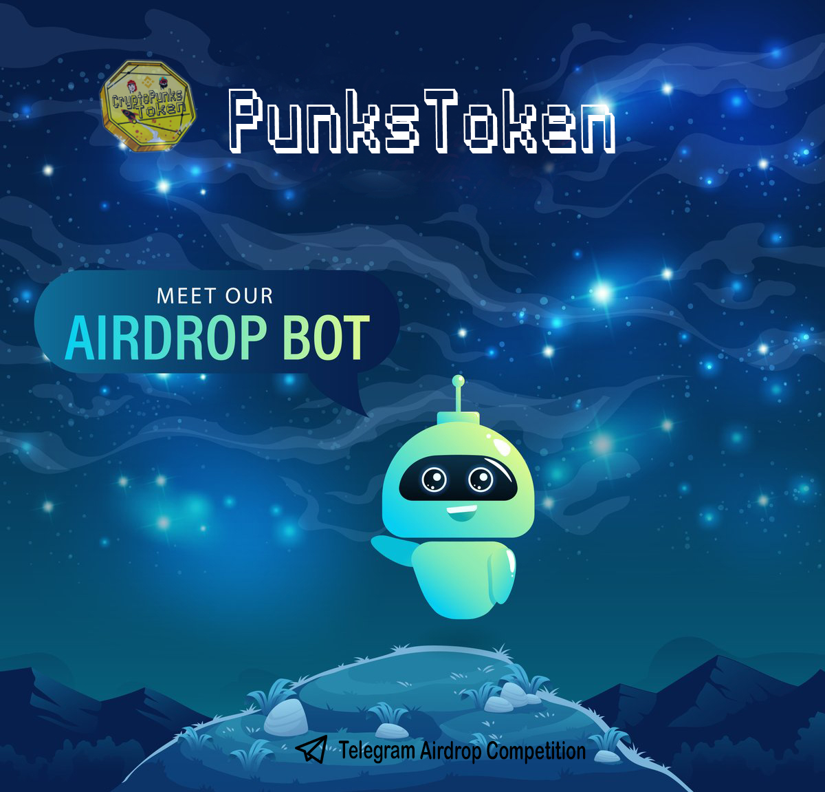 CryptoPunksTokn's tweet photo. Get an Airdrop:
Press it  🤖 Telegra Bot ( https://t.co/5MbykQPVUU )

ℹ️Airdrop informations
💰Reward: 40,000,000 tokens
📯 Contribution 4,000,000 tokens
🔹1,00,000 tokens (1,000 Random participants)

✅Need to do all the 📝 tasks https://t.co/1BpMkFIsi4