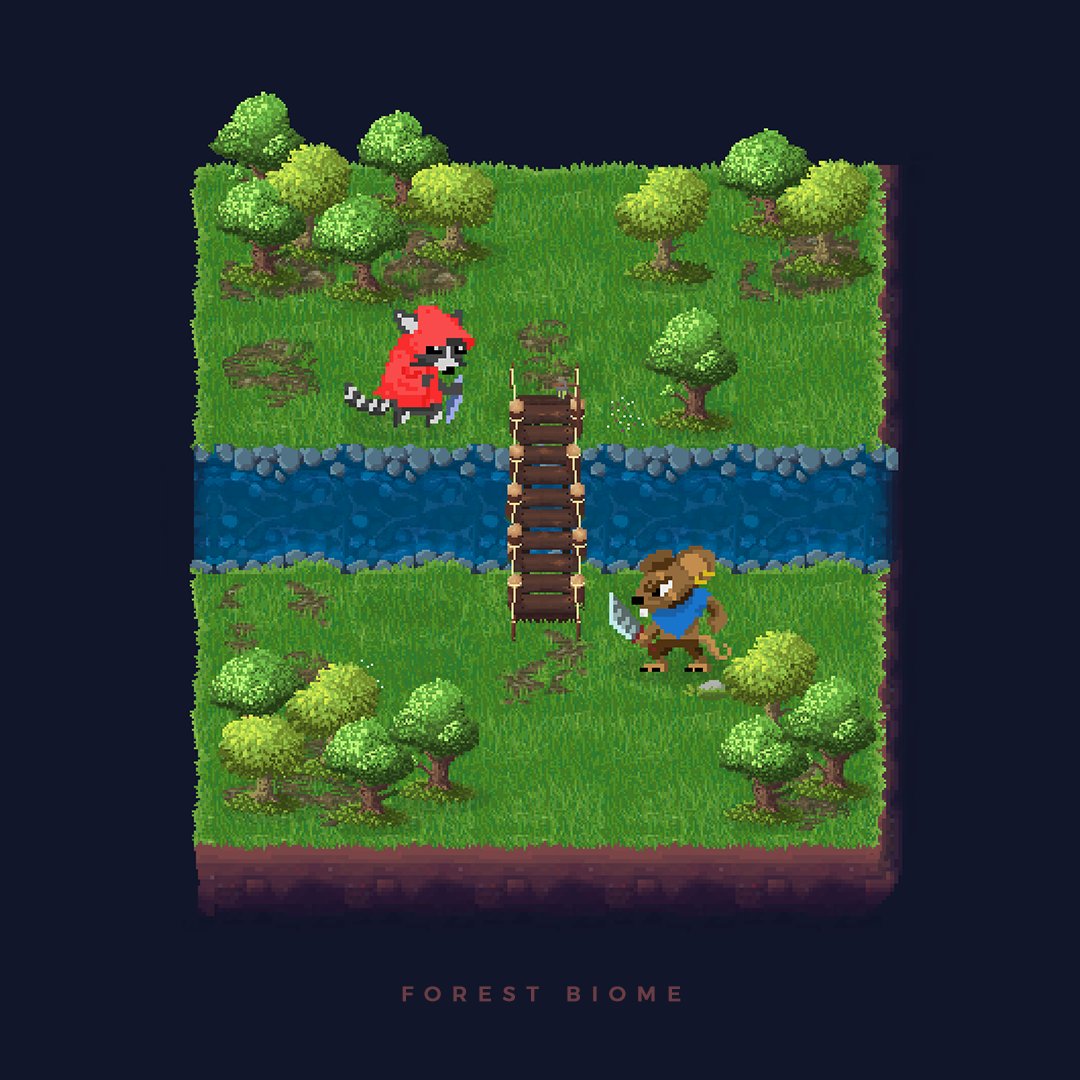 Autohit_Games's tweet photo. RoD is a #turnbased #tactics game where the battleground  is very important to planify your strategy. This is one of the different biomes of the game, but we're working also in other concepts🤭 Which one would you like to see?
#screenshotsaturday  #gamedev #indiegame #pixelart https://t.co/GAWTtQjTC0