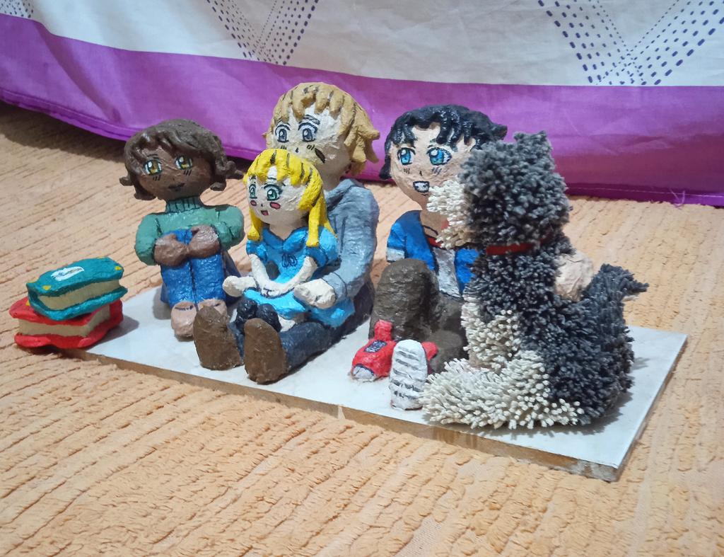yumew1996's tweet photo. @_brunopique_  esculturas ,de los personajes que adoro en el juego de Madrid Zombie ☺️😍 https://t.co/z696MXZj0O