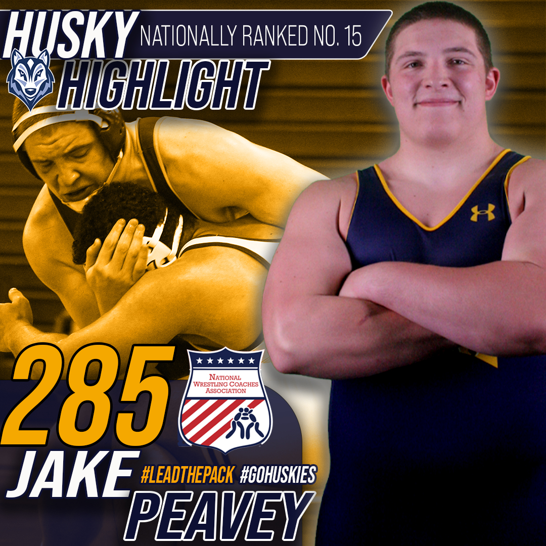 usmhuskies's tweet photo. Moving into the @nwcawrestling individual national ranking for @USMWrestling : Jake Peavey! #GoHuskies #LeadThePack https://t.co/3Hcfq5eLlG