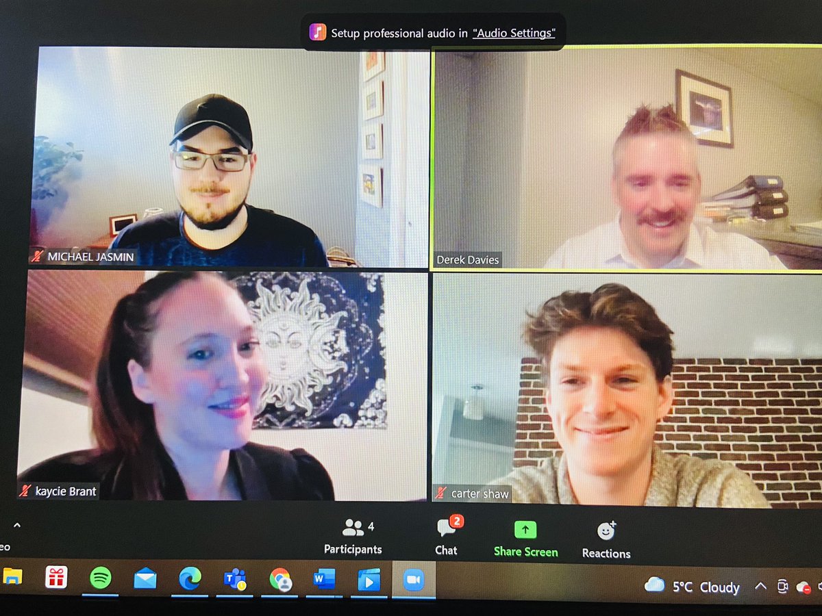 DerekADavies's tweet photo. Thank you @BrantKaycie, Carter, and Mike for helping out with the Community and Justice Services Program Virtual Open House today.  Your voice and experiences in the CJS Program was essential for prospective students to hear. @whatsinsideslc https://t.co/SbzHMXpLUH
