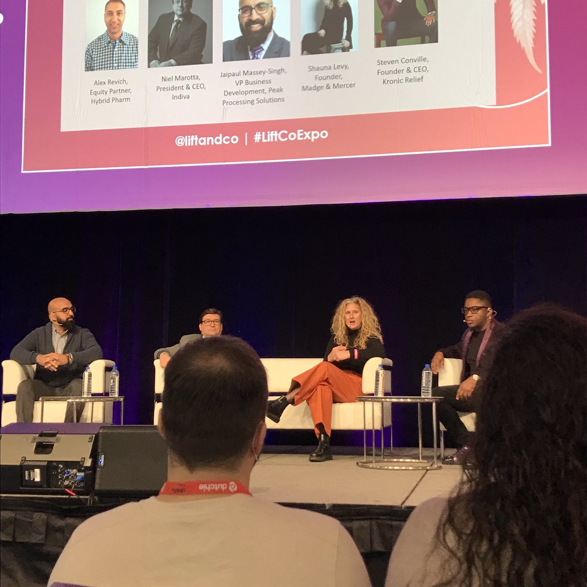 “How do we educate women so that they’re not afraid to access cannabis products to help them with wellness - they want accuracy, safety and trust in products. I see education as a key issue.”- Shauna Levy <a href="/shaunalevy/">Shauna Levy</a> <a href="/madgeandmercer/">madgeandmercer</a> <a href="/liftandco/">Omid</a>