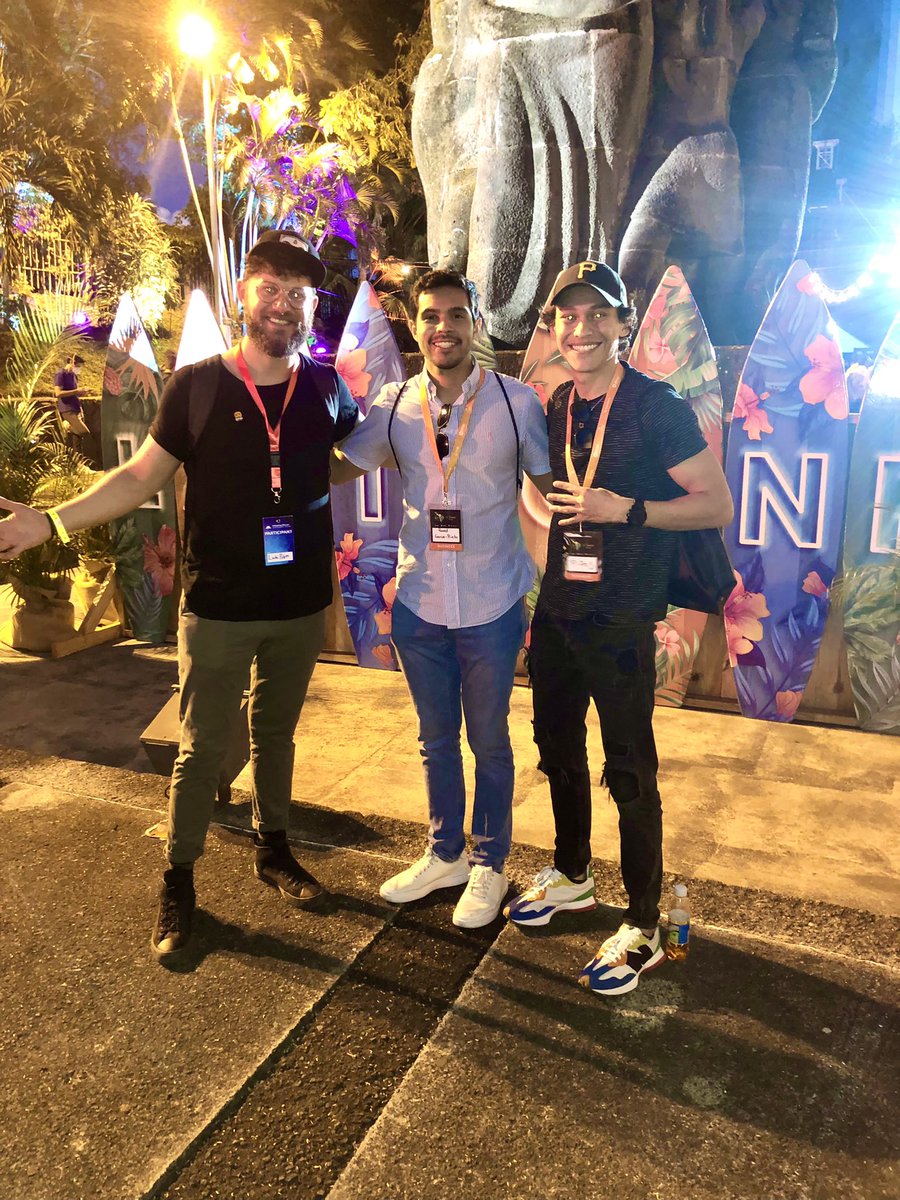 hey <a href="/LuchoPoletti/">Lucho</a> thanks for your time and all the insights you gave us on how to navigate the #nft space 🚀 it was great meeting you!! 🔥 #Bitcoin #cryptoartist #LABITCONF #BitcoinWeek