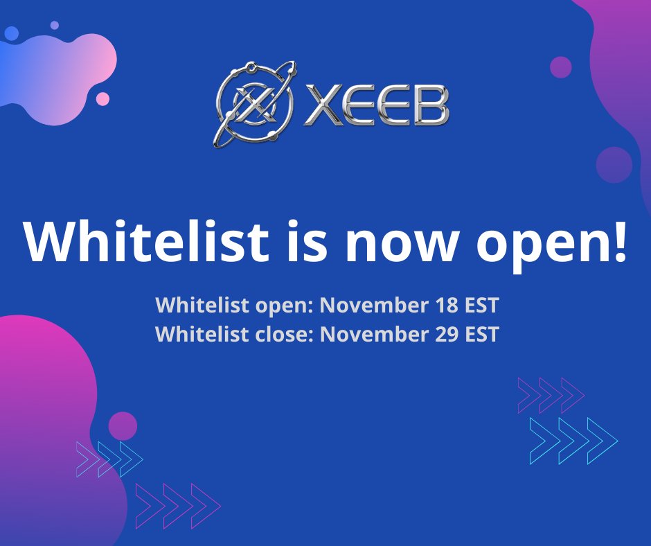 XEEBster_Token's tweet image. Join our whitelist:
sweepwidget.com/view/40358-0i3…