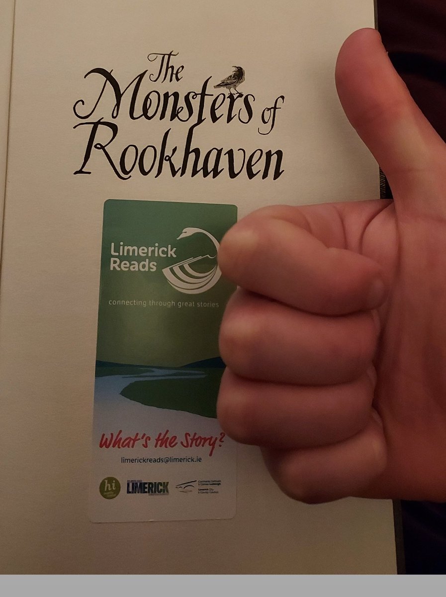 evniraghaill_ev's tweet photo. Moladh mór ó #1 a léigh an leabhar seo, grma @LimerickLibrary #LimerickReads @padraig_kenny agus é curtha ar aghaidh go cara léi https://t.co/BIoUqZx3zR