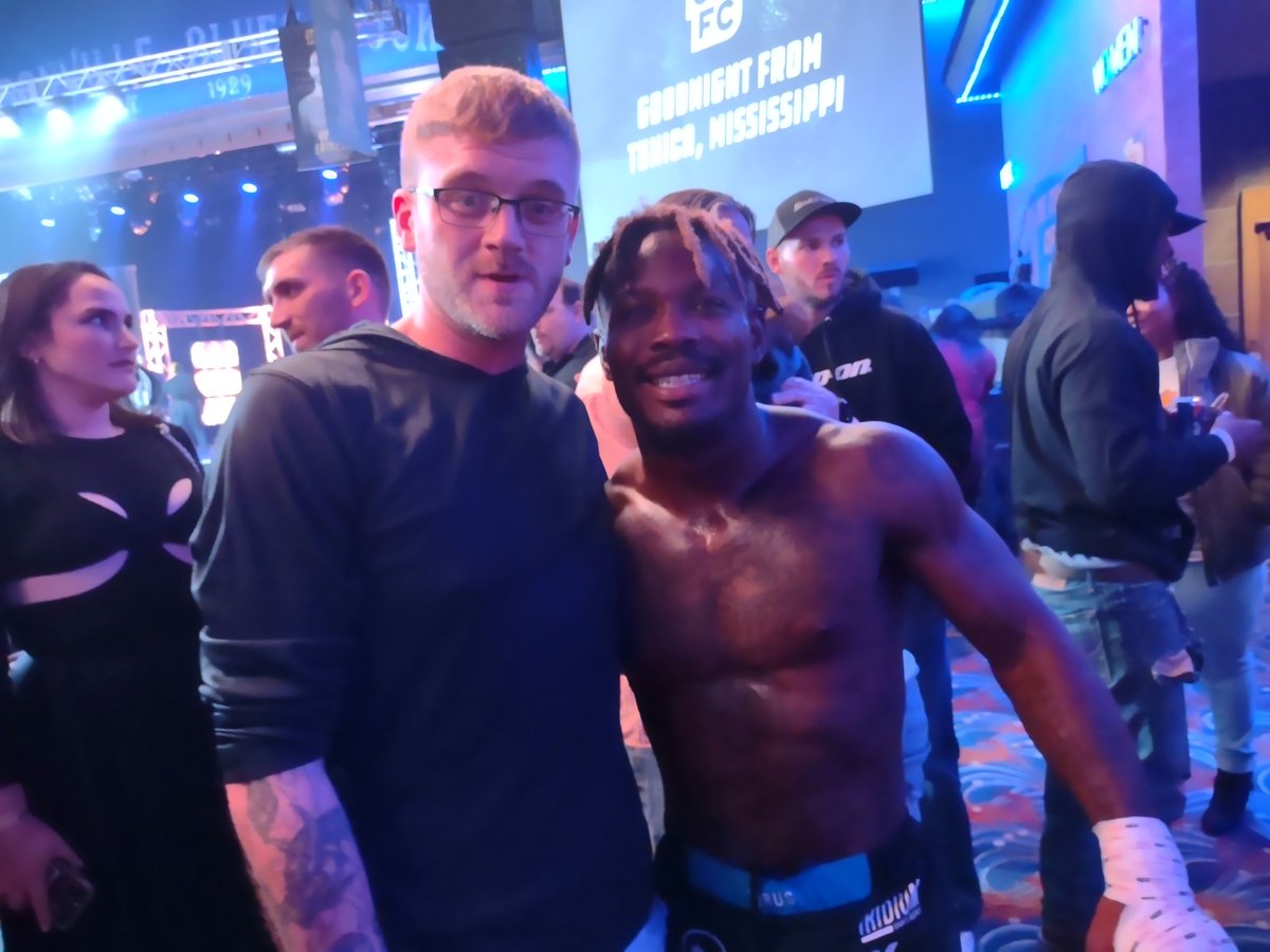 OddSmokerSteve's tweet photo. Win, lose, or draw, @theprotegemma is an absolute beast and it was a pleasure seeing him fight again at #CFFC103. Can't wait to see the next one π₯π https://t.co/ljnF9iRyRU
