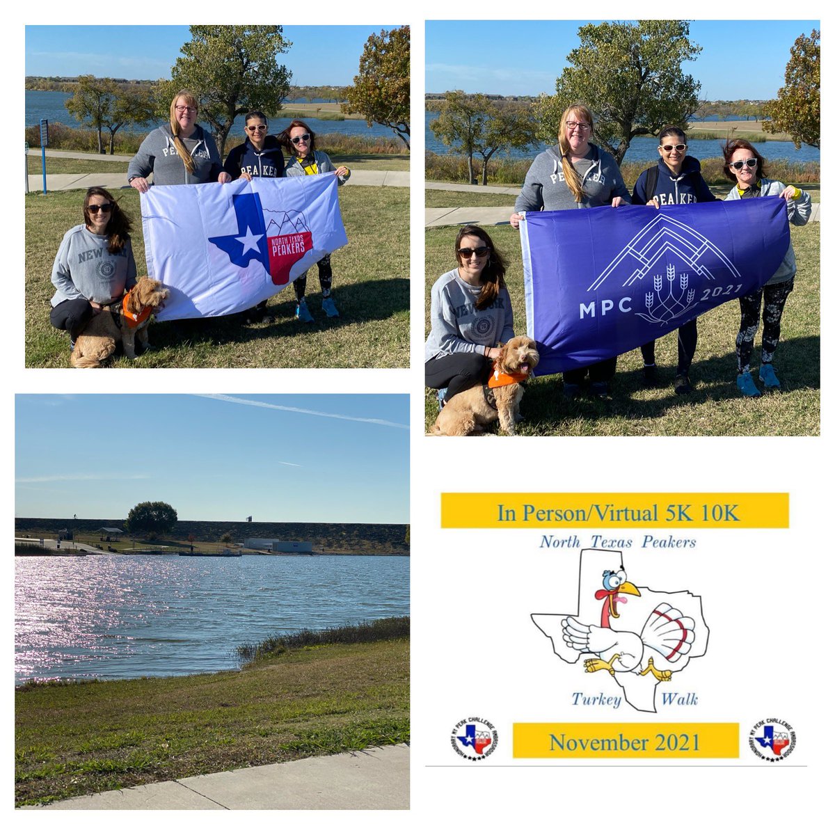 A gorgeous day for a 🦃 walk…and our special guest Rio! #dogsofmpc 
<a href="/MyPeakChallenge/">My Peak Challenge</a> <a href="/SamHeughan/">Sam Heughan</a> <a href="/TaylorThorne9/">Taylor</a>