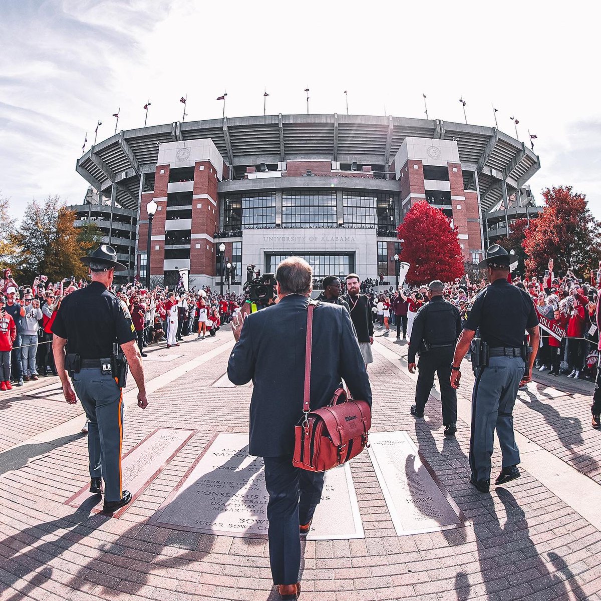 Walk of Champions! 💪

#BamaFactor #RollTide