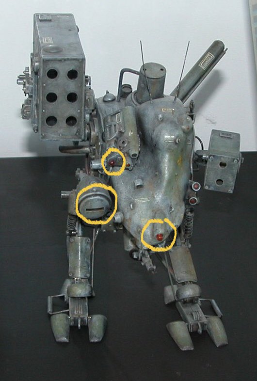 I am also planning to wire up the inside of the model “D” so that the 3 lights can actually be turned on.

Cosmetically, on the outside of the model, it should be identical to the original reference model.

#MetalGearD https://t.co/Em891eAntU