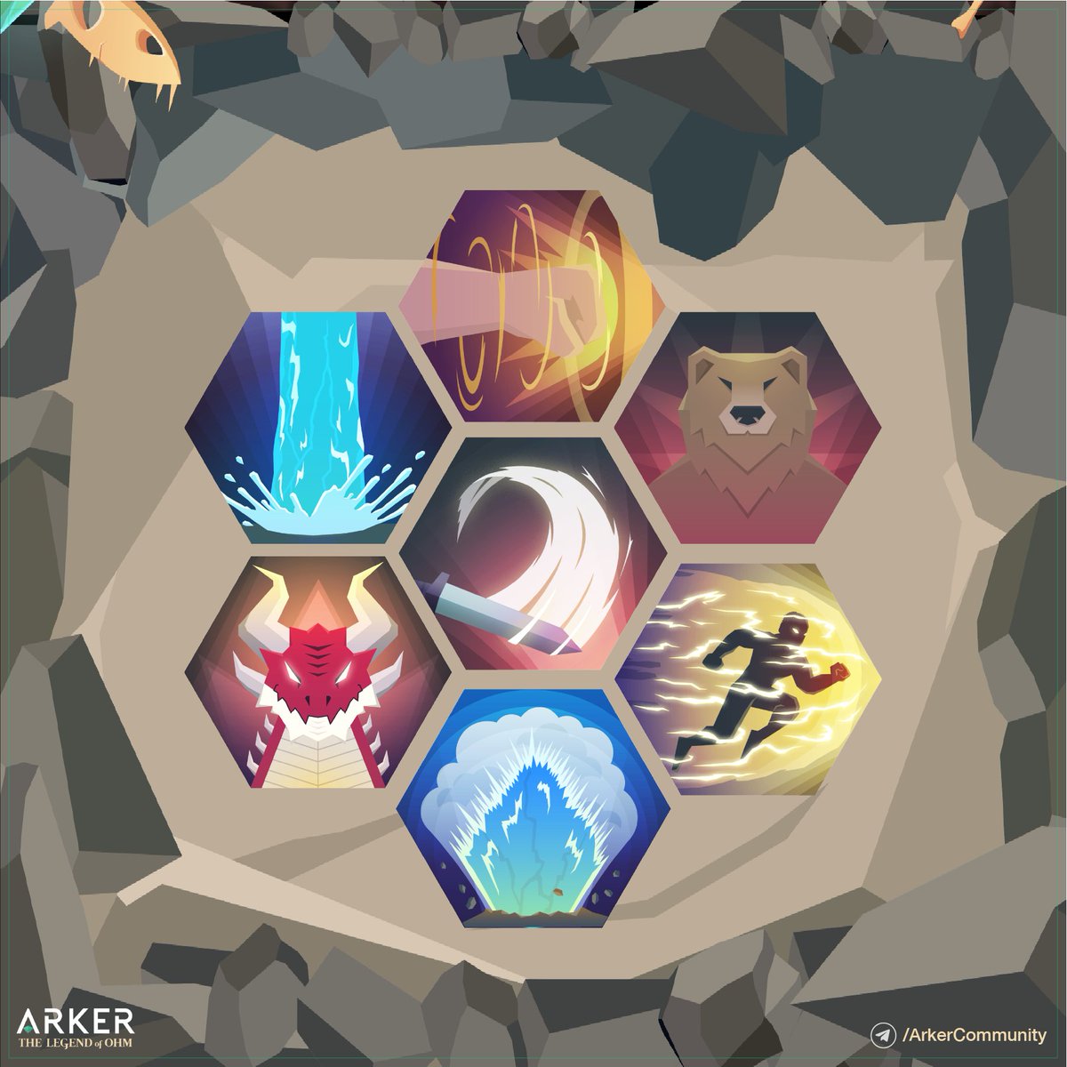 Get to know all the abilities inside the Arker, create your deck with the most powerful ones, create a strategy and get ready for battle! 

And don't forget about the rest of the equipment and your great adventure companion!

#PlayToEarn #Arker #CryptoGaming #BSC
