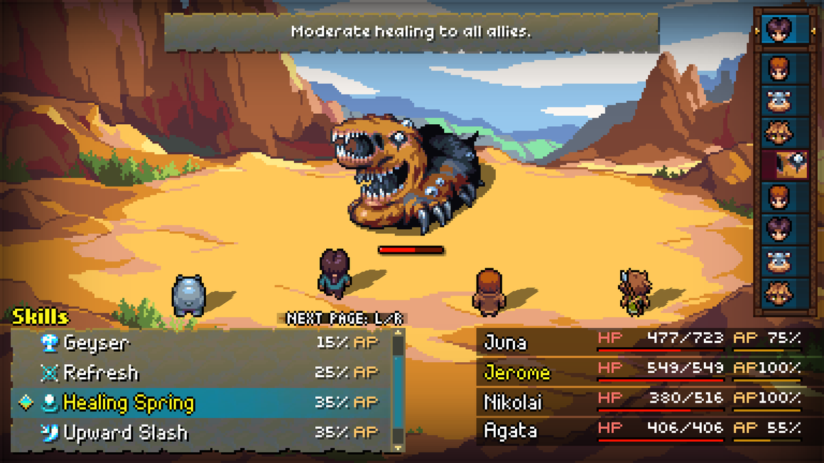 SomethingClassc's tweet photo. Our current project, #QuartetRPG is #madewithunity!

Look forward to hearing more about our turn based retro style jrpg ... soon! https://t.co/wqgIeETBD7