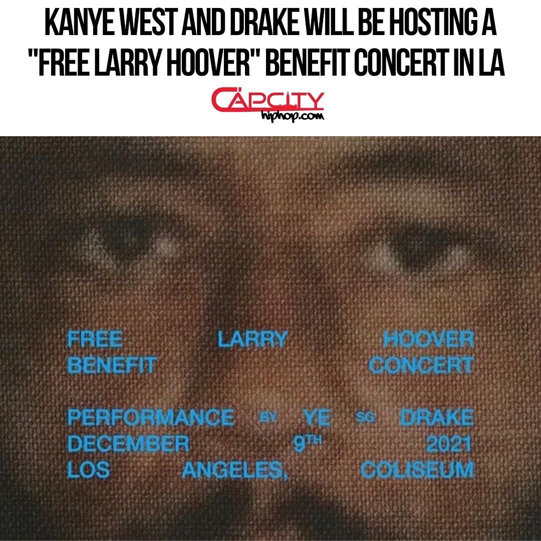 capcityhiphop_'s tweet photo. Ye's first headline live stadium performance in five years with special guest Drake to raise awareness to free Larry Hoover. Presented by Donda Touring. ๐ฅ
Tickets on sale Monday, November 22nd at 10am PST.
#hiphopnews #capcityhiphop https://t.co/bH36aUG7u0