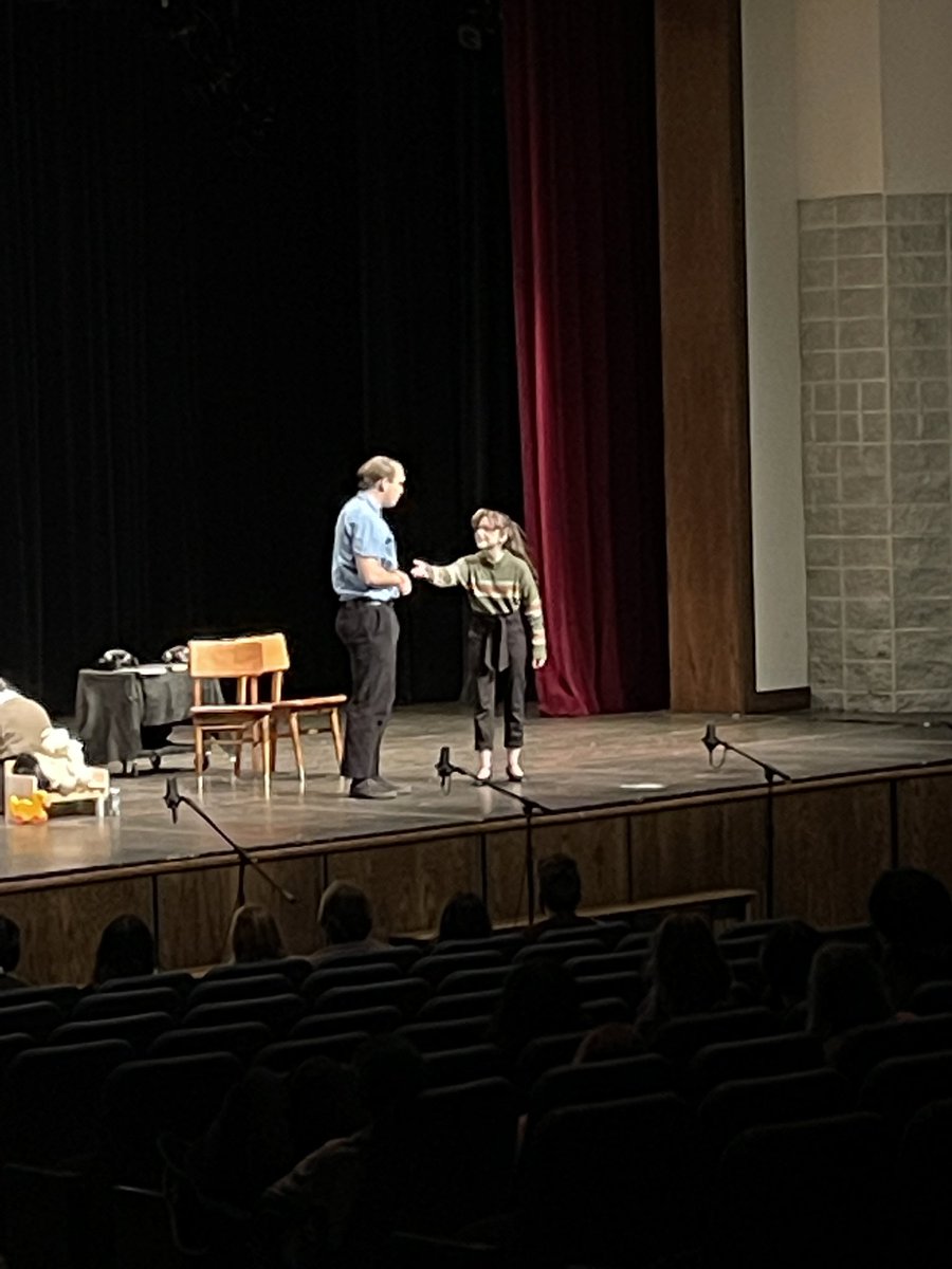 Prairie Heights’s production of WHY DO WE LAUGH at the Bethel Regional.