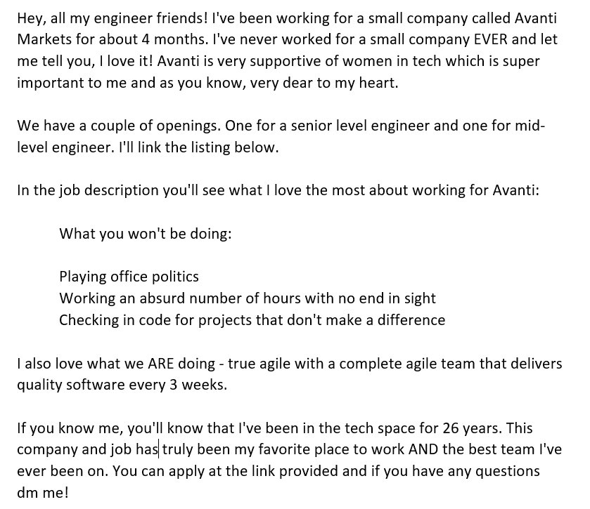 DawnWalker206's tweet photo. https://t.co/8rrNFkN25Y

#womenintech https://t.co/0IQjB1XwUc