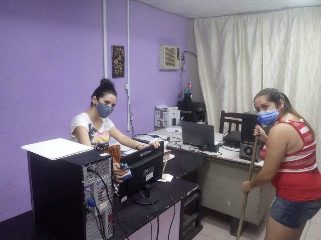 Dia de preparacion de la defenza en la EAA CIENFUEGOS Reunión de estudio y trabajo voluntario #Seguimos EN COMBATE#