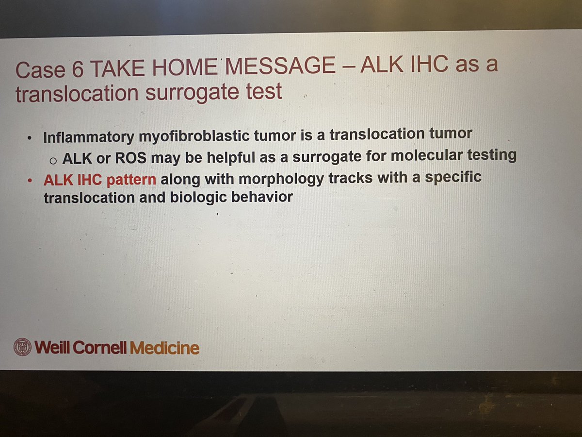 Take home message, case 6! #NJSPFall2021