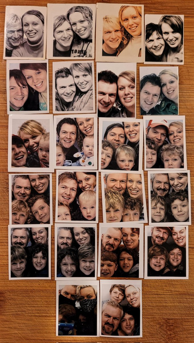 eliistender10's tweet image. Every year since we first met, my wife and I have taken a photobooth photo, today we did No.22!!