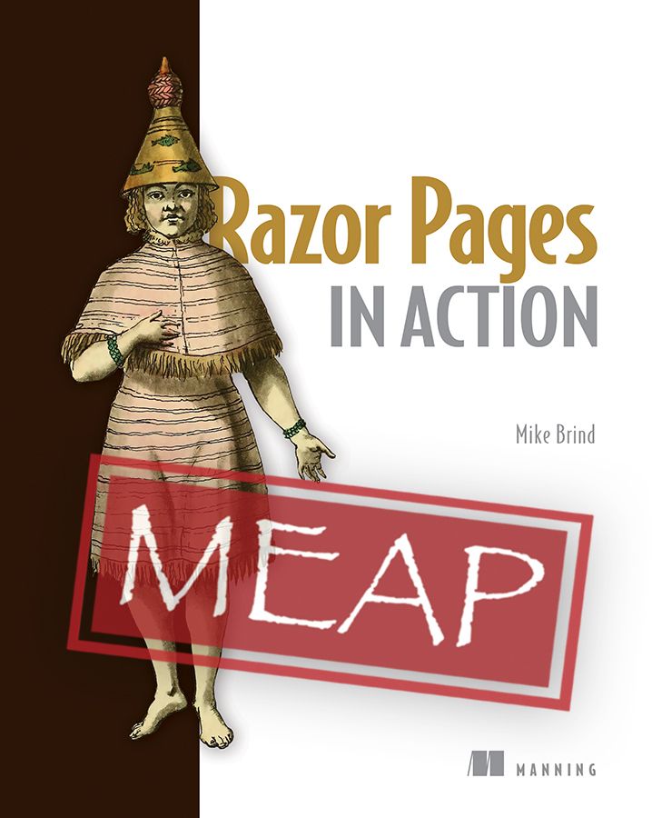 ManningBooks's tweet image. Striving to create dynamic websites that are easy to test and scale? ASP.NET Core Razor Pages in Action, teaches you build, configure, and deploy amazing dynamic websites: mng.bz/xGNq
@Mikesdotnetting #AspNetCore #razorpages