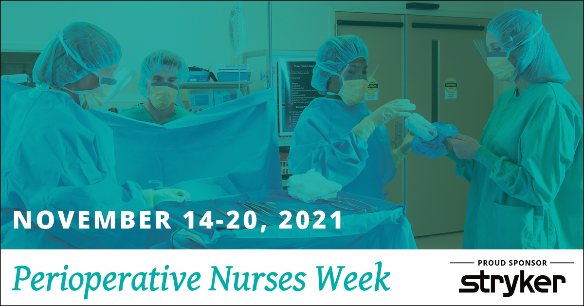 Final day to post your #Perioperative Nurses Week pics or video for a chance to win reg to Expo 2022 or a 1-year AORN membership. Post your photo or video to @AORN using the hashtag #periopnursesweek2021. bit.ly/pnw-2021
#strykerforperiopnurses