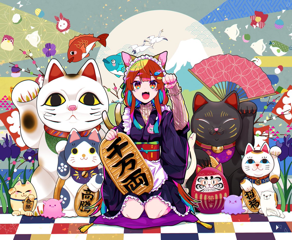 Foundation2作目を出品しました
「Super Maneki Girl」よろしくお願いします👾🐱

Foundation's second work is now on display! 
”Super Maneki Girl”🐱🐟

foundation.app/@sashimi_a_u/~…

#Foundation #nftart #NFTCommunity #NFTJapan #withfnd #nftdrop #FND