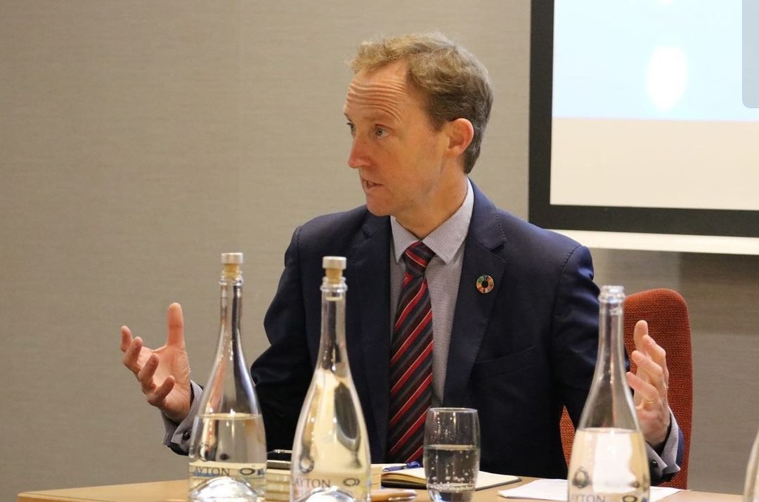 Great to attend a discussion today on the Future of Europe hosted my <a href="/BarryAndrewsMEP/">Barry Andrews MEP</a>.
Great to discuss different issues as well as one of my own - youth policy, and how Europe will focus policy around youth and youth involvement in policys. 
<a href="/FutureofEurope/">Future of Europe</a> <a href="/emireland/">European Movement Ireland</a> <a href="/Noelle_OC/">Noelle O Connell</a>