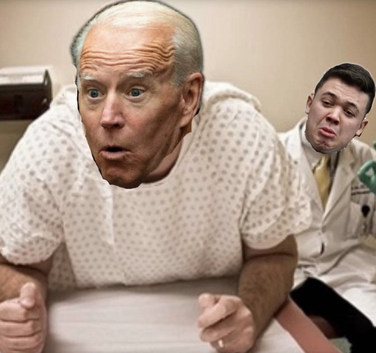 DonaldJTrumpJr's tweet photo. Reliable sources tell me this is an actual photo from Joe Biden’s colonoscopy yesterday. I’m not sure but it looks legit. https://t.co/xWJSJ5T916