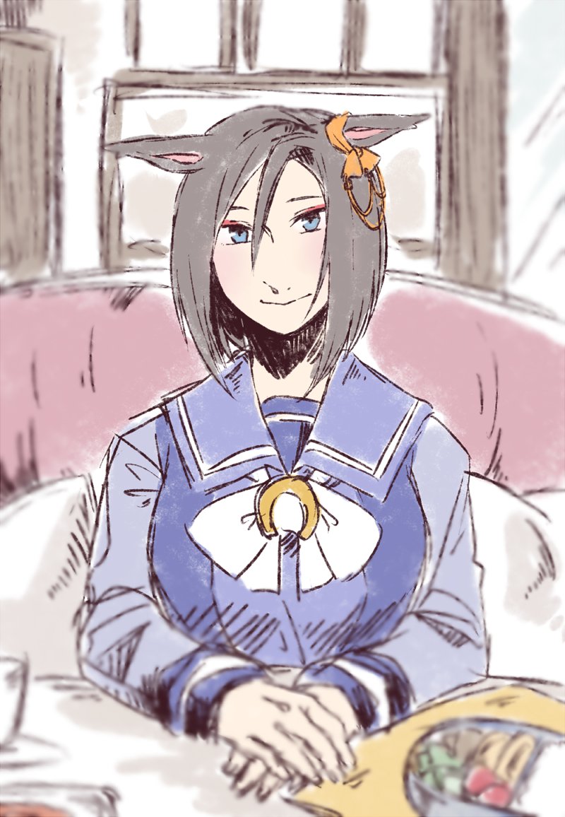 エアグルーヴ(ウマ娘) 「愛屋及烏 」|べっちゃん🦈のイラスト