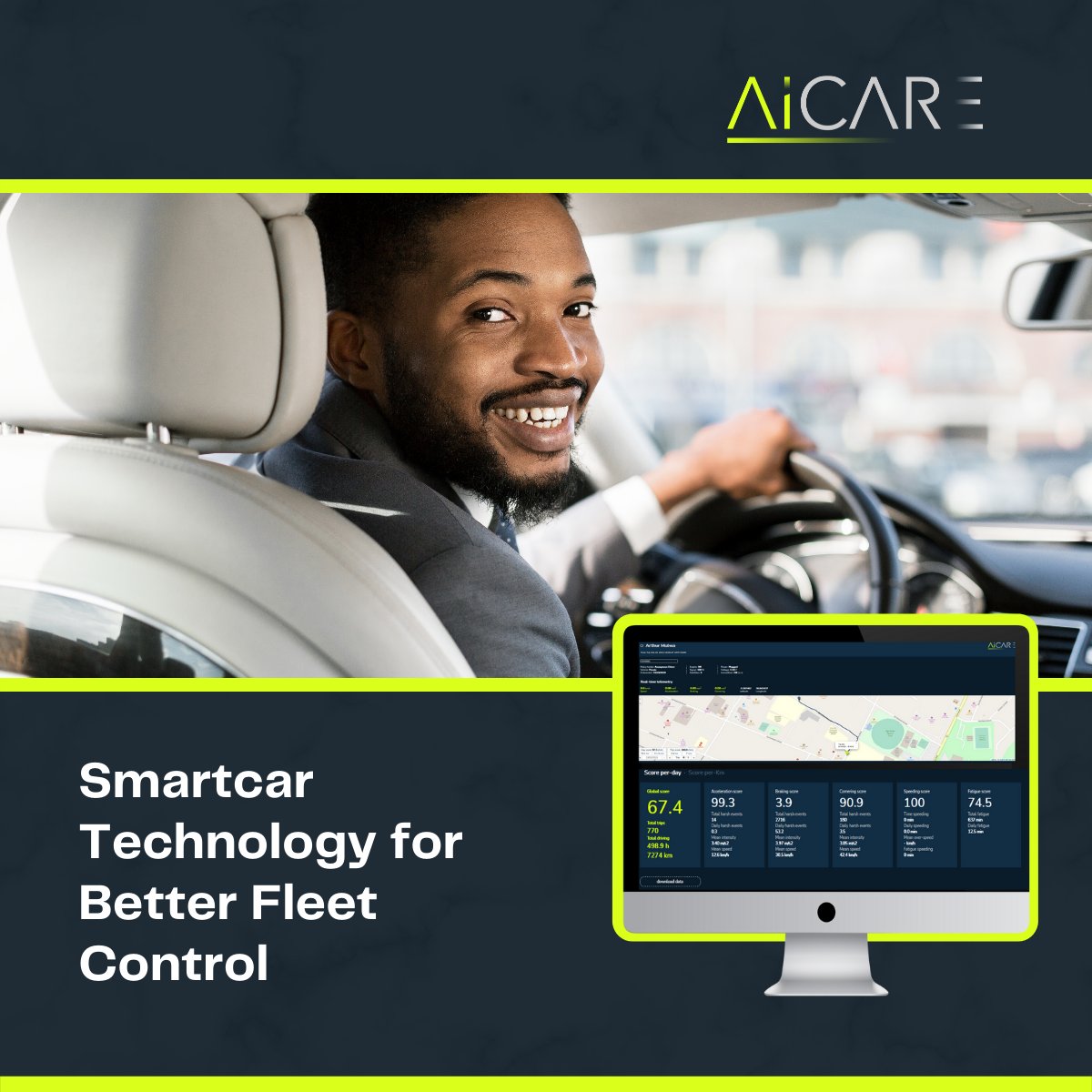 GetAiCare's tweet photo. Our proprietary algorithm and GPS tracking combined can provide fleet operators critical insight into the vehicles, their location, and how they are operated.

https://t.co/PCBoR3N3Ve

#fleet #artificialintelligence #datascience #kenya https://t.co/1jeUab8one
