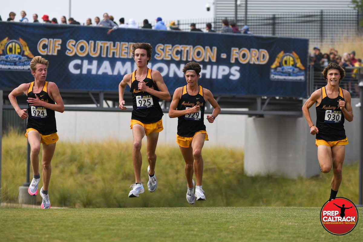PrepCalTrack's tweet photo. BOOM!! … HISTORY MADE!! The @NPHSXC boys XC team scored a #Perfect15 for the first time in @CIFSS Finals history with a blowout performance! Images by @dylanstw__ ! #Legendary #RoadToState https://t.co/y9dFUNTpct