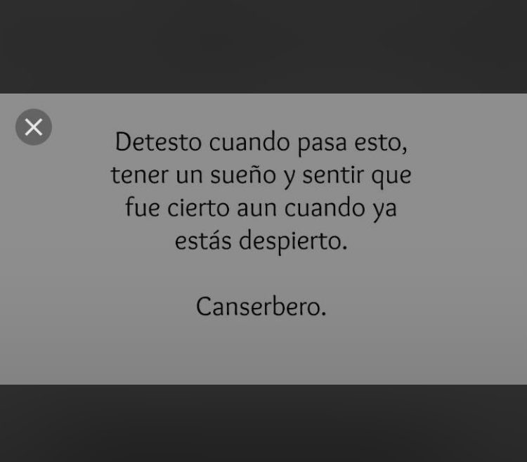 Hay veces que los sueños narran una parte de nuestro mundo interior ✨