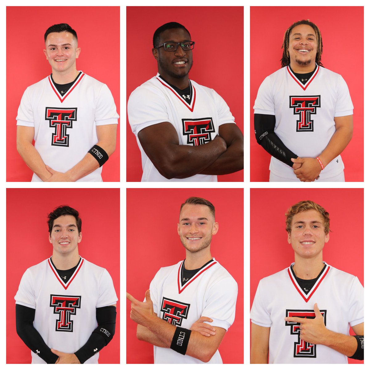 ttucheer's tweet photo. One Last Ride. Honoring these special people tonight as they cheer their last game inside The Jones. Thank you! #seniornight #coed #allgirl https://t.co/MBNcAaM8Td