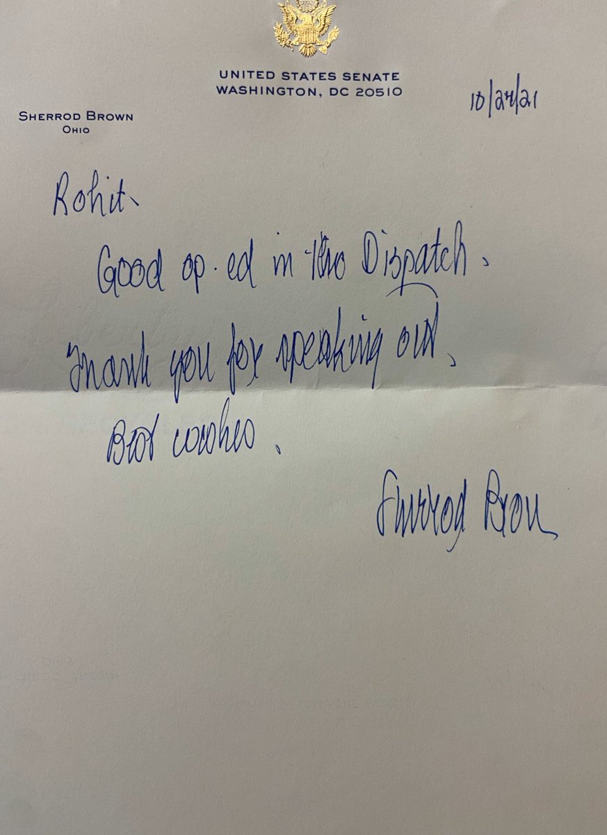Rohit Anand, MD (@ro_anand) on Twitter photo Thank you for the letter and your support in drug pricing reform <a href="/SenSherrodBrown/">Sherrod Brown</a>. Americans deserve access to all medications. We need to allow Medicare to negotiate drug prices and proiortize lives over pharmaceutical profits. <a href="/drsforamerica/">Doctors for America</a> #drugAffordability #Healthcare4all Thank you for the letter and your support in drug pricing reform <a href="/SenSherrodBrown/">Sherrod Brown</a>. Americans deserve access to all medications. We need to allow Medicare to negotiate drug prices and proiortize lives over pharmaceutical profits. <a href="/drsforamerica/">Doctors for America</a> #drugAffordability #Healthcare4all