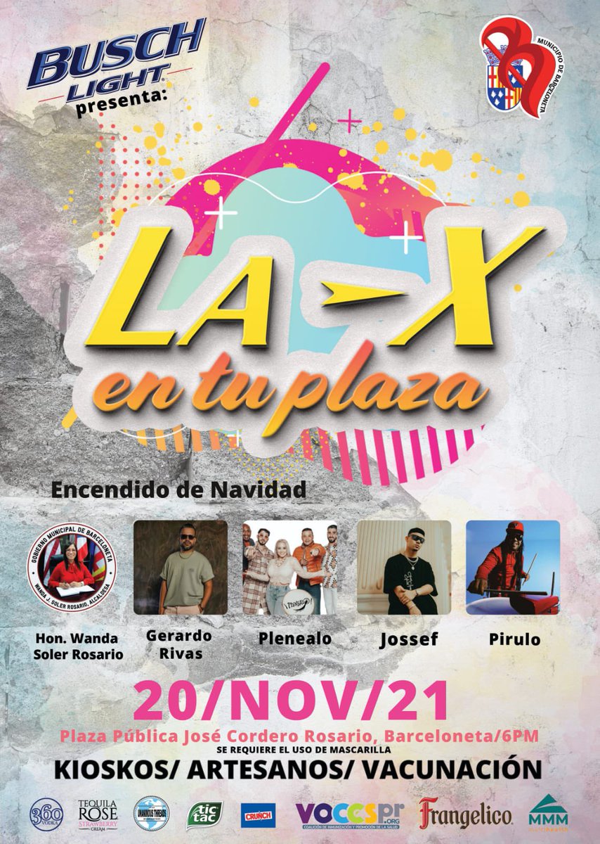 rakelitarod's tweet photo. Hoy se trabaja… #barceloneta La X en tu plaza @laxpr @YoSoyPirulo @Plenealo #gerardorivas #joseff https://t.co/OOvw4dhWST