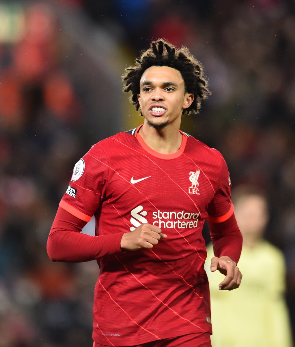 LivEchoLFC's tweet photo. 𝓣𝓐𝓐: NINE ASSISTS in SIX GAMES 🤯 https://t.co/J0EqFQSxRi