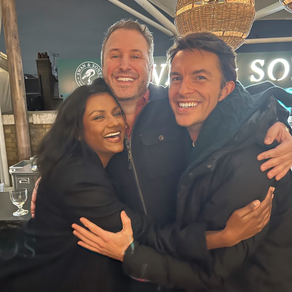 That’s a wrap on Season Two!  So proud of this cast and crew who brought their A-games to work each and every day in this very challenging year.  And these two in this photo with me right here. Words are not enough. Coming in 🔥🔥 in 2022. 🎩🐝🎬 #Bridgerton #SeasonTwo #BuckleUp