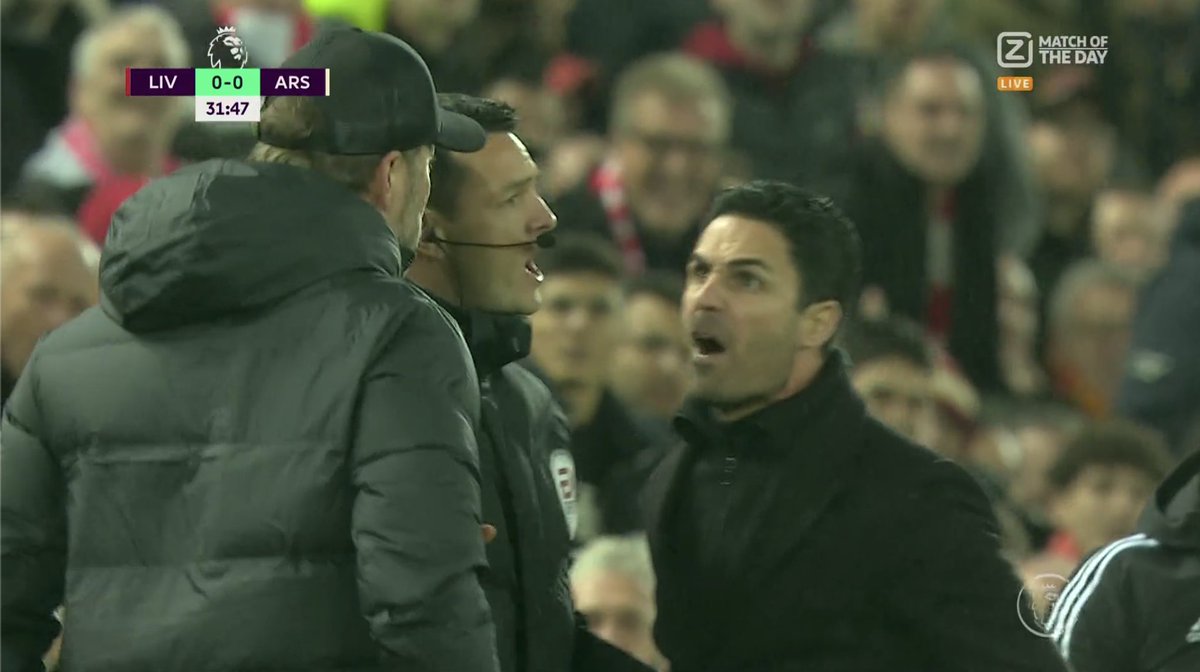 aqeyria's tweet photo. 🥊 Deconstructing Arteta's heroic battle with Klopp |
🙎‍♂️ His fury at the enslaught of Mane on White 
🙎‍♂️ Having to be held back
🙎‍♂️ The strong confrontation with the Liverpool boss

More on @TheAthleticUK https://t.co/UdIgXn6Hkr