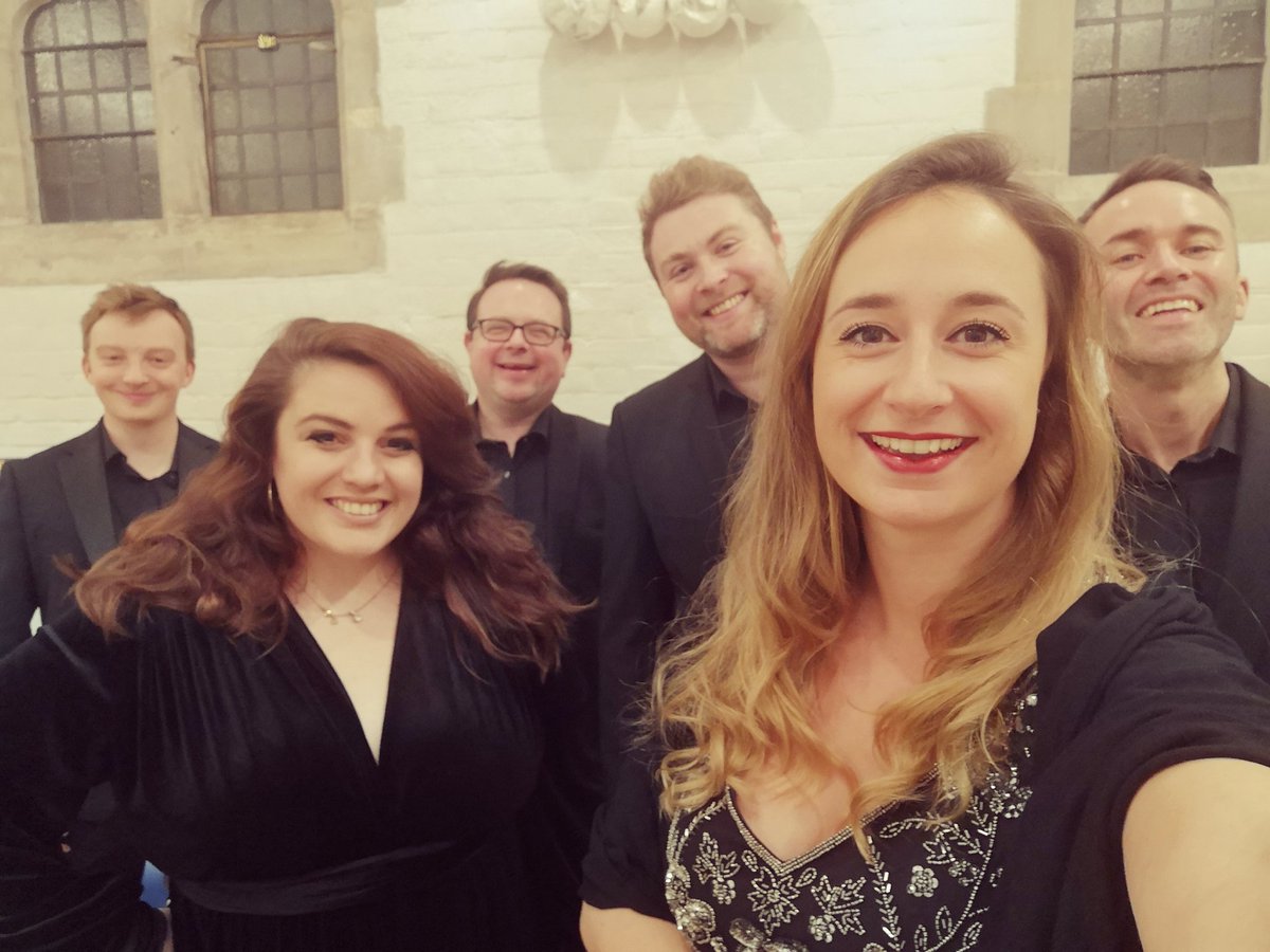 "Music from Austria" tonight with <a href="/CamdenChoir/">Camden Choir</a> and this lovely bunch @the_becksta <a href="/AndrewHenlar/">Andy Henley</a> <a href="/m1chaelhickman/">Michael Hickman</a> <a href="/roberts_gavin/">Gavin Roberts</a> #IestynEvans