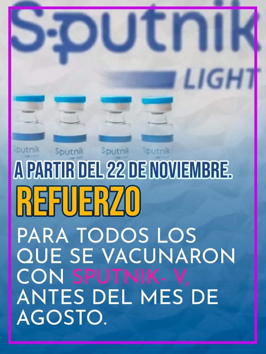 No te quedes sin vacunar! A vacunarnos todos!
#SoberaniaEnMiTierra 
#OrgulloNacionalPatriaLibre 
<a href="/Canal4Ni/">Canal 4 Nicaragua</a>