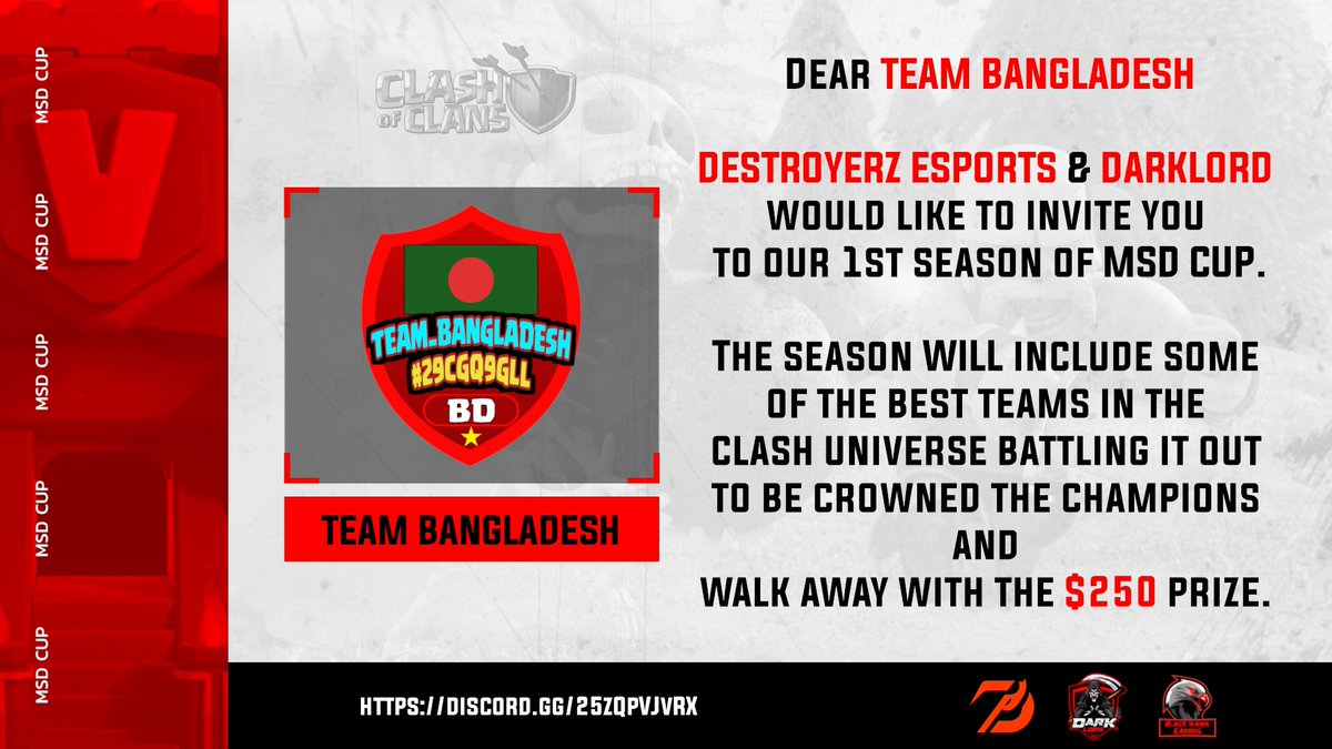 Let's goo 🔥🔥🔥
Tnx for invitation @itsMe_Darklord ❤️🇧🇩