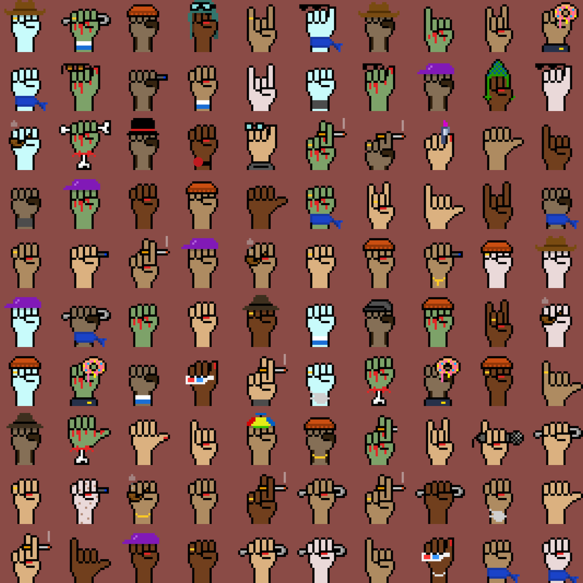 BackPunks's tweet photo. 🤟150+ PUNKS HANDS COLLECTION🤟
Airdrops for our holders 21Nov - 5Dec
https://t.co/vyV1YqWr5h
- 1 Hand for 1 GB Punk
- 100 Punks Hands are already matched & assigned to Goodbye Punks
- Allergy to Discord? DM @designcollector
- Sales of 50+ hands 22Nov https://t.co/uVFQwzGeEY https://t.co/6fA8cwiESt