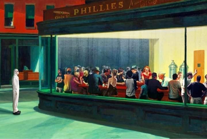 Nighthawks Edward Hopper Anteater