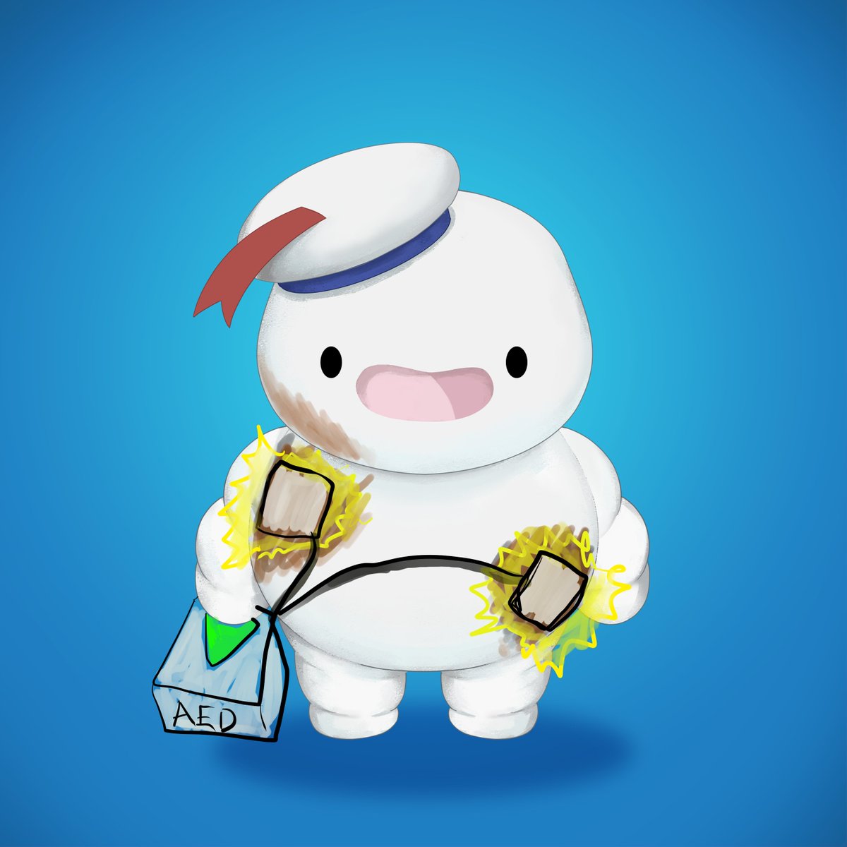 GBWorldHub's tweet photo. This Mini-Puft is getting toasted with a bit of a shock.
#MiniPuftContest
@bigheadhq https://t.co/dszVt20mU3