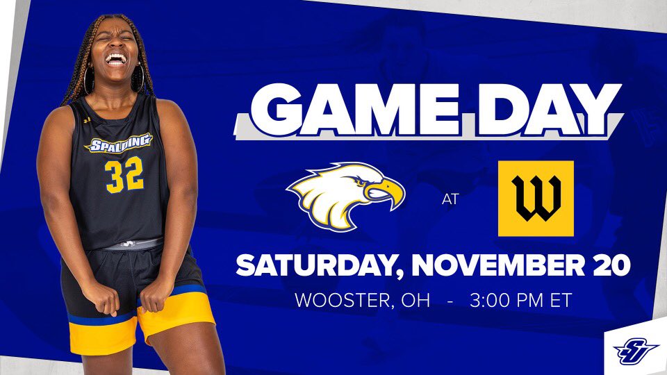 SpaldingWBB's tweet photo. 🆚 Wooster 
⏰ 3:00PM EST
📍Wooster, Ohio 
📺 https://t.co/gAnUXhT2ZG https://t.co/hmbPNNUUce