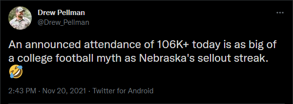 EmptySeatsPics's tweet image. Penn State #B1G #TicketsDistributed