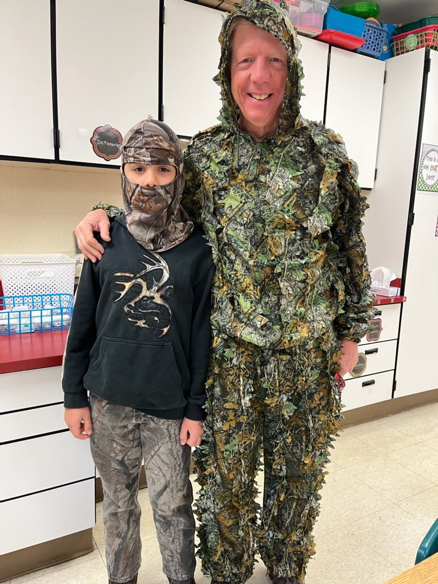 When you share your "outdoors" idea with a former student.