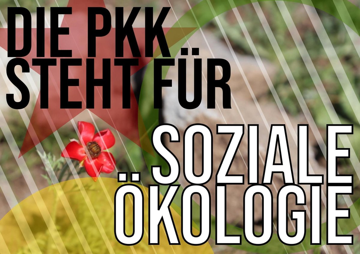 DefendKurd's tweet photo. Wir sehen uns in Berlin, denn die PKK steht für eine ökologische, demokratische, soziale und antifaschistische Gesellschaft!
#verbotaufheben #Klimagerechtigkeit https://t.co/6fdcgnoKXR