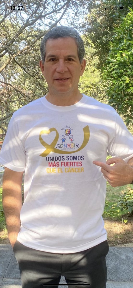 AyudameaSonreir's tweet photo. ¡Ponte la camiseta y SÚMATE, como @Javier_Alarcon_ , a la causa de l@s niñ@s de #Oaxaca que viven el #CáncerInfantil. Dona $200.00 que #ASAC destinará para la compra de medicamentos oncológicos en alianza con @ConCausaMX .
¡GRACIAS!
#NoHayQuimios #ConCausa #familiaASAC #asacmx https://t.co/36hXRijlVj